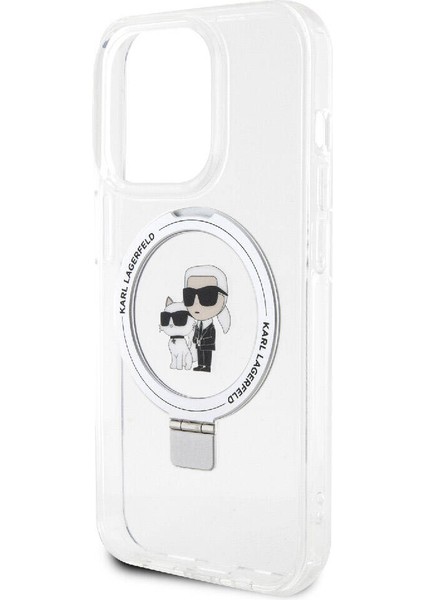 Apple iPhone 15 Pro Lisans Magsafe Özellik K&c Ikonik Baskılı Ring Standlı Beyaz fırsatları