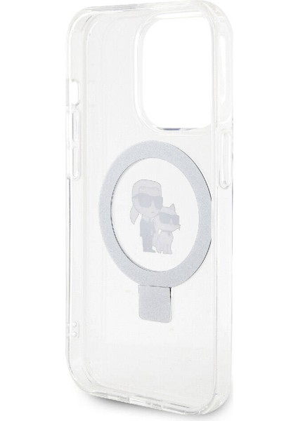 Apple iPhone 15 Pro Lisans Magsafe Özellik K&c Ikonik Baskılı Ring Standlı Beyaz indirimleri