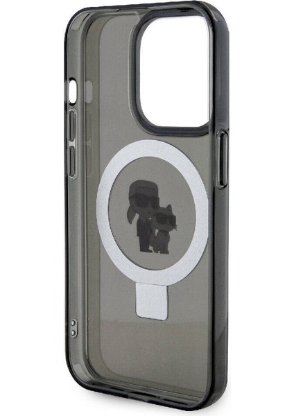 Apple iPhone 15 Pro Max Lisans Magsafe Özellik K&c Ikonik Ring Standlı Siyah fırsatları