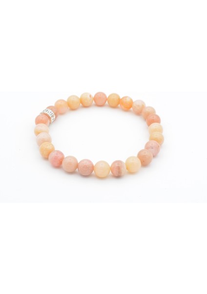 Hakiki Doğal Pembe Opal Taşı Bileklik 8 mm fiyatları