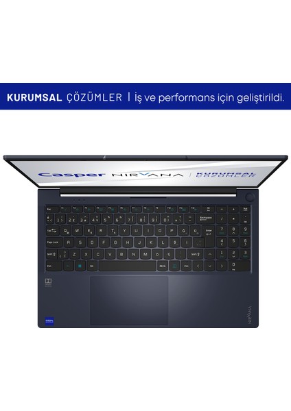 Nirvana X700.1235-BV00R-M-F Intel Core i5-1235U 16GB RAM 500GB NVME SSD Windows 11 Pro