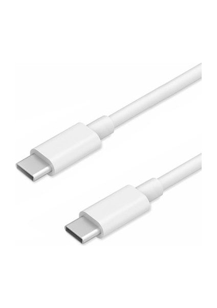 CC22 1mt USB Type-C To Type-C Şarj ve Data Kablosu