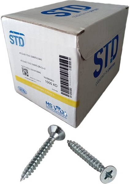 Sunta Vidası 3*30 (1000)