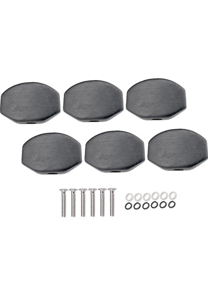 Akustik/elektro Için 6 Kare Makinesi Tuner Düğmeleri (Yurt Dışından) indirimleri