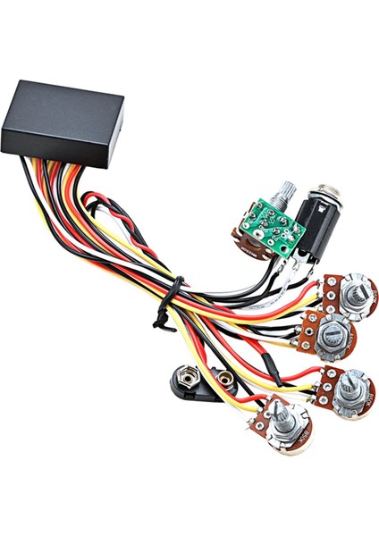 Önceden Kablolanmış Bas Eq Band Alıcı Aksesuarları Devreleri Elektrikli 4 Düğme 2 Alıcı (Yurt Dışından) modelleri