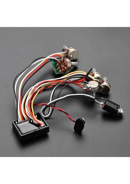 Önceden Kablolanmış Bas Eq Band Alıcı Aksesuarları Devreleri Elektrikli 4 Düğme 2 Alıcı (Yurt Dışından) fırsatları
