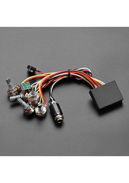 Önceden Kablolanmış Bas Eq Band Alıcı Aksesuarları Devreleri Elektrikli 4 Düğme 2 Alıcı (Yurt Dışından) indirimleri