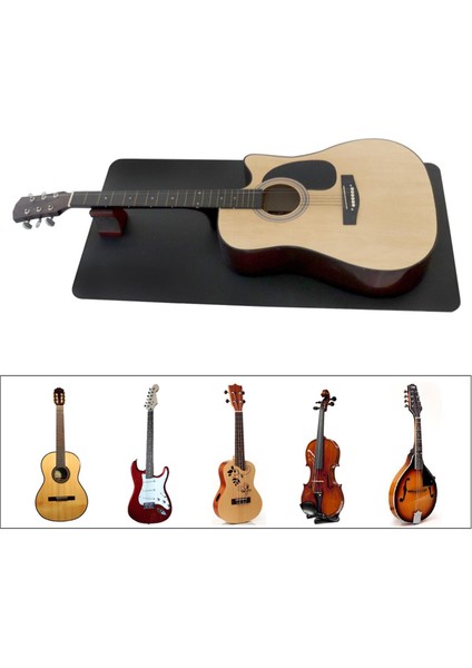 Temiz Ukulele Için Taşınabilir Gitar Tezgahı Mat Gitar Koruyucu Ped (Yurt Dışından)