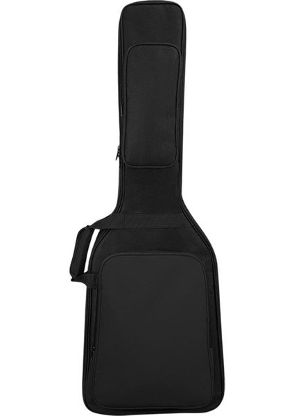 Taşınabilir Bas Gig Bag Çanta Profesyonel Yastıklı Yumuşak Kılıf Bas Gitar Çantası Siyah (Yurt Dışından)