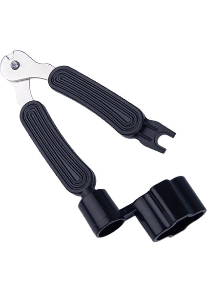 Gitar Sarıcı Duable Restringing Aracı Gitar Aracı Bas Ukelele Mandolin Siyah (Yurt Dışından)