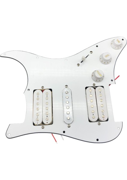 Pickguard Scratch Plate Profesyonel Gitar Yedek Parçalarının Yerini Alır Beyaz (Yurt Dışından)
