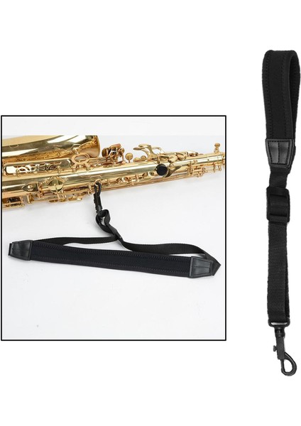 Ayarlanabilir Tenor Alto Saksafon Klarnet Askısı Dokuma (Yurt Dışından)