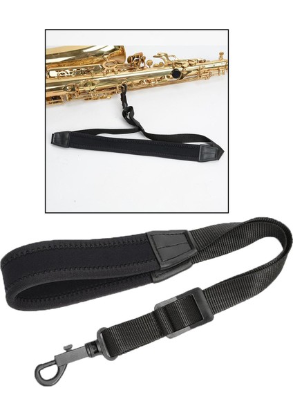 Ayarlanabilir Tenor Alto Saksafon Klarnet Askısı Dokuma (Yurt Dışından)