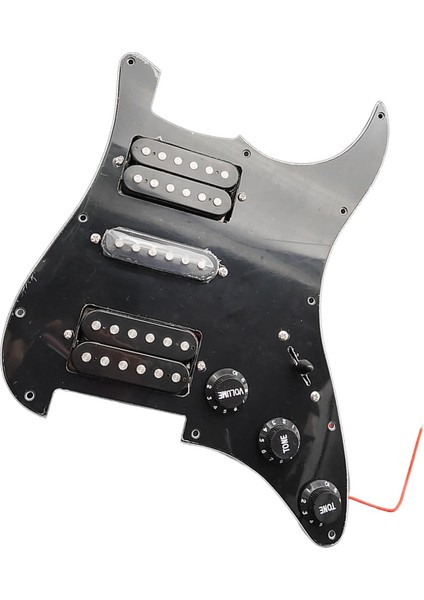 Pickguard Scratch Plate Profesyonel Gitar Yedek Parçalarının Yerini Alır Siyah (Yurt Dışından)