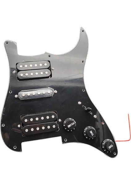 Pickguard Scratch Plate Profesyonel Gitar Yedek Parçalarının Yerini Alır Siyah (Yurt Dışından)