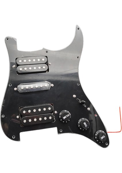 Pickguard Scratch Plate Profesyonel Gitar Yedek Parçalarının Yerini Alır Siyah (Yurt Dışından)