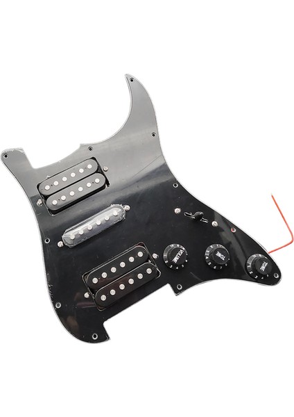 Pickguard Scratch Plate Profesyonel Gitar Yedek Parçalarının Yerini Alır Siyah (Yurt Dışından)