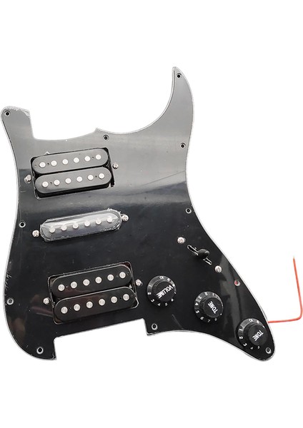 Pickguard Scratch Plate Profesyonel Gitar Yedek Parçalarının Yerini Alır Siyah (Yurt Dışından)