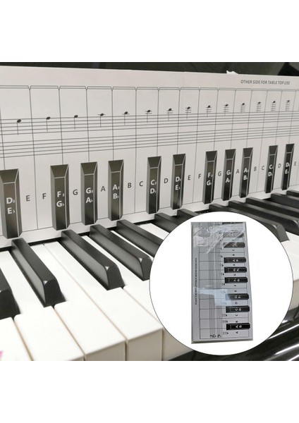 Klavye Alıştırma 1: Şeffaf Kartonla Alıştırma Yap (Yurt Dışından) indirimleri