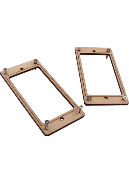 Elektro Parçaları Aksesuarları Için Ahşap Humbucker Pikap Çerçevesi Flate (Yurt Dışından) indirimleri
