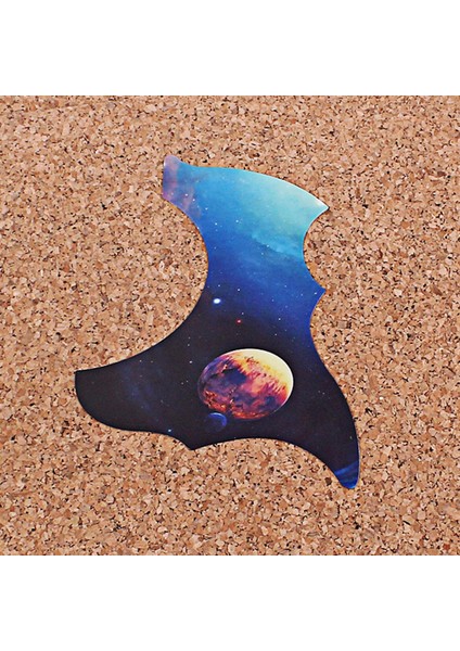Planet Akustik Gitar Pickguard Kendinden Yapışkanlı Çizilme Önleyici Plaka (Yurt Dışından)