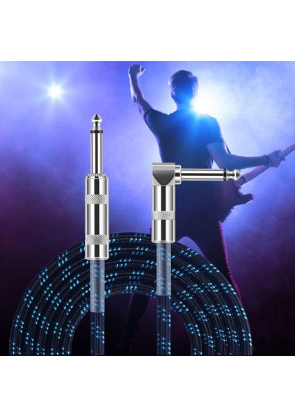 6.35MM Enstrüman Ses Elektro Bas 3 M (Yurt Dışından)