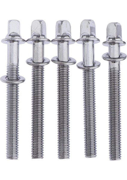 5x 45/55/65/75MM Davul Gergi Çubukları Tom Bas Davul Aksesuarı Değiştirme 55MM (Yurt Dışından) fiyatları