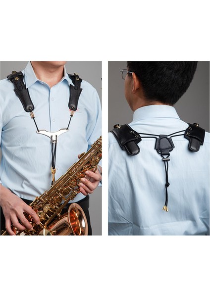 Ayarlanabilir Saksafon Askı I Sabitleme Pu Şak Askı Omuz Alto Için Geniş Iklı Saksafon Bandı Takımı 52CM 52CM (Yurt Dışından) modelleri