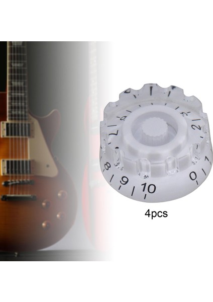 4x Düğmeleri Elektro Aksesuarları Akrilik Silindir Ş Düğmeleri Hız Ü (Yurt Dışından) indirimleri