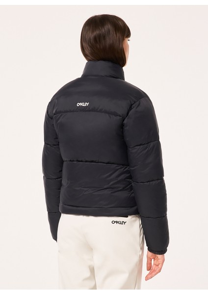 Siyah Kadın Dik Yaka Mont FOA500468 Wmns Tnp Puffy Jacket