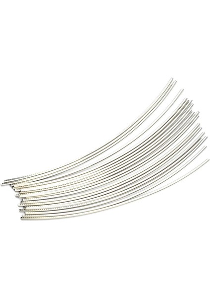 20/set Gitar Perde Telleri Gitar Yedek Parçaları 2.4mm (Yurt Dışından) fırsatları