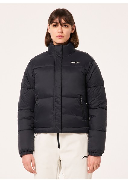 Siyah Kadın Dik Yaka Mont FOA500468 Wmns Tnp Puffy Jacket