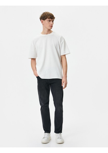 Slim Fit Kot Pantolon - Brad Jean