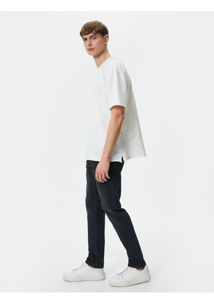 Slim Fit Kot Pantolon - Brad Jean