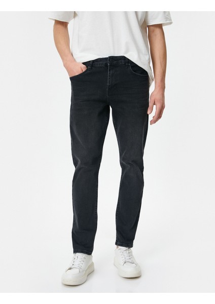 Slim Fit Kot Pantolon - Brad Jean
