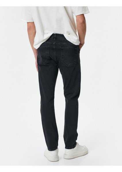 Slim Fit Kot Pantolon - Brad Jean