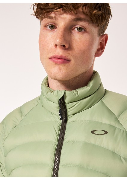 Açık Yeşil Erkek Kapüşonlu Zip Ceket FOA404730 Snowbound Pkble Down Puff modelleri
