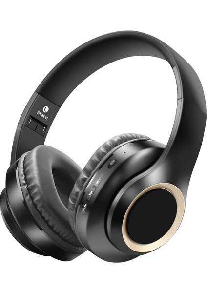 Başa Takılan Kablosuz Bluetooth Kulaklık Metal Geri Çekilebilir Mat (Yurt Dışından)