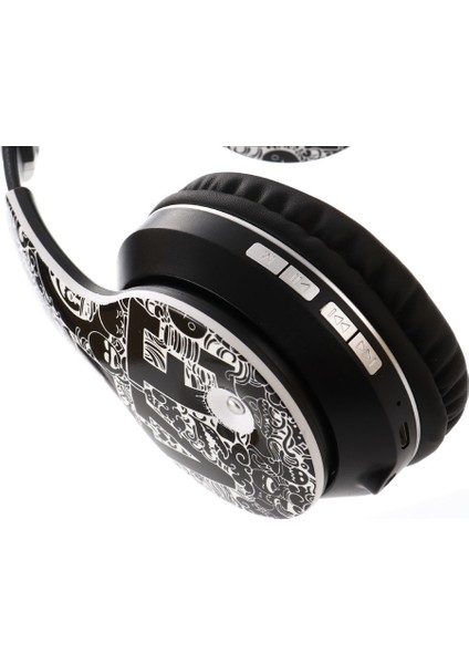 Yaratıcı Graffiti Kulaklık Bluetooth Kulaklık (Yurt Dışından) fırsatları