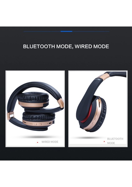 Kablosuz Kulaklık Bluetooth Kulaklık Katlama (Yurt Dışından)