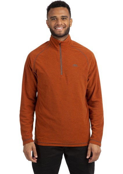 Turuncu Erkek Dik Yaka Polar Sweatshırt MAFLMFN20001