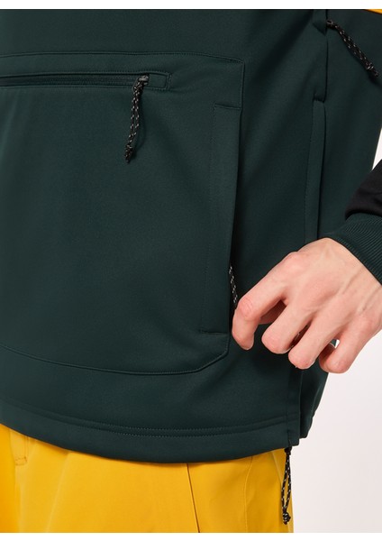 Siyah - Yeşil Erkek Kapüşonlu Baskılı Sweatshirt FOA404727 Tnp Nose Grab Softshell H fırsatları