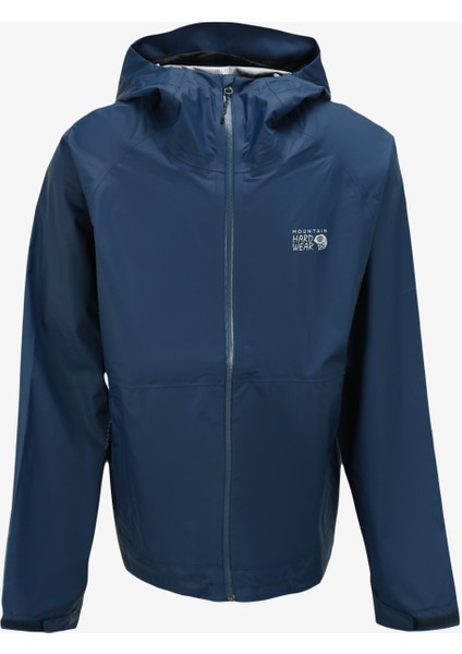 Mountain Hardwear - Lacivert Erkek Kapüşon Yaka Mont 2024591425_OM6437