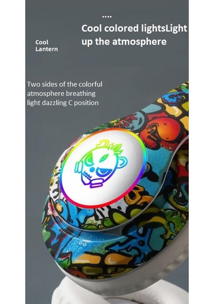 Başa Takılan Bluetooth Kulaklık Aydınlık Graffiti Kablosuz (Yurt Dışından) modelleri