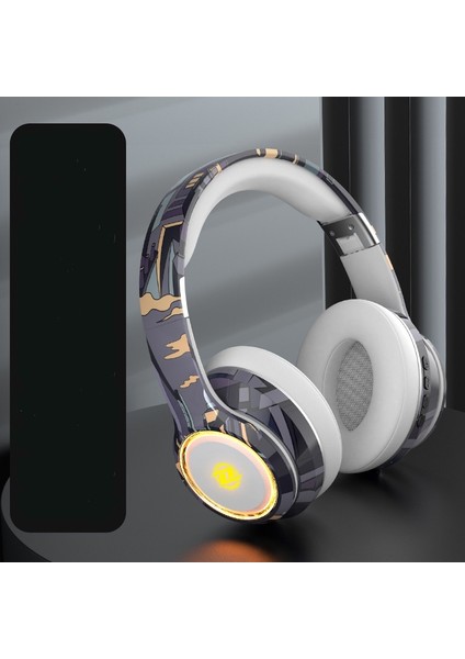 Graffiti Kulaklık Kablosuz Bluetooth Kulaklık Aydınlık Gürültü Azaltma (Yurt Dışından)