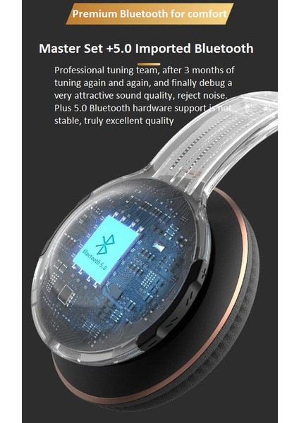 Kulaklık Bluetooth Kulaklık Stereo Katlanabilir (Yurt Dışından) modelleri