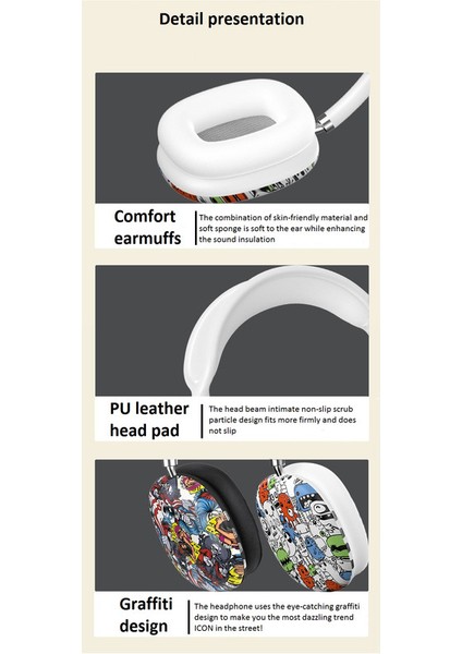 Kablosuz Başa Monte Boyalı Bluetooth Kulaklık (Yurt Dışından) modelleri