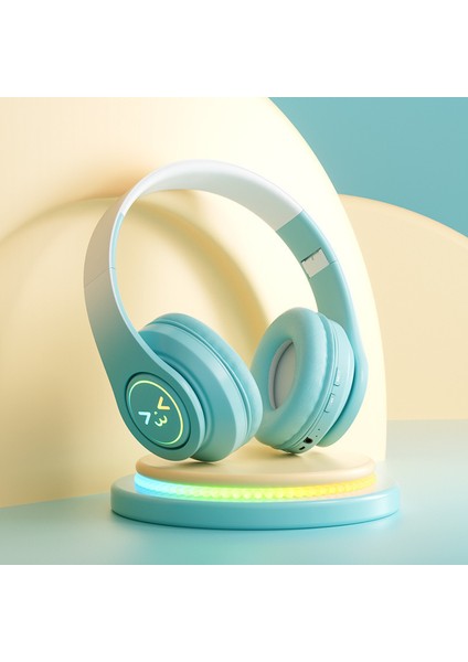 Degrade Renk Bluetooth Kulaklık Kulaklık Kablosuz Katlanabilir (Yurt Dışından)