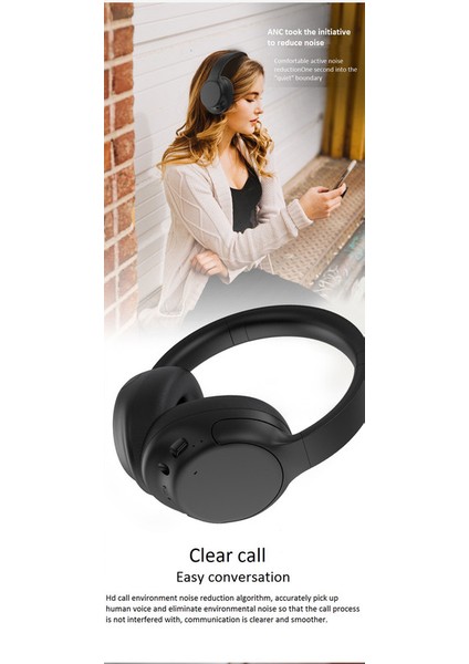 Gürültü Önleyici Başa Takılan Bluetooth Kulaklık, Uzun Ability Ömrü (Yurt Dışından) modelleri