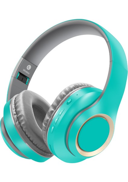 Başa Takılan Kablosuz Bluetooth Kulaklık Metal Geri Çekilebilir Mat (Yurt Dışından)